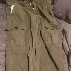Men's Olive Cargo Pants